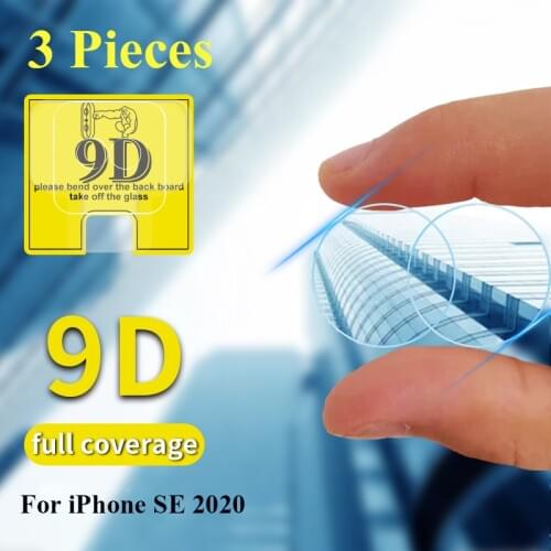 2pcs 9D Camera Lens Film For iPhone SE 2020 Camera Screen Protector For iPhone SE 7 8 PlusSoft Tempered Glass SE 2020