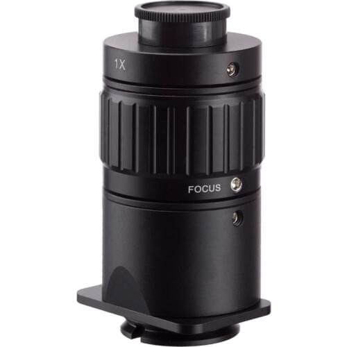 AmScope 1X C-mount Camera Adapter for ZM-series Trinocular Microscopes AD-C10-ZM