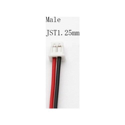 Rc Model Car Modification Accessories Jst 1.25mm Wire To Wire Male And Female Terminal Connector
