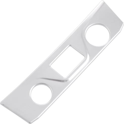 Car stainless steel interior Cigarette lighter cover For Hyundai Tucson 2015 2016 auto accessories(Only Fit Left Hand Drive Car)