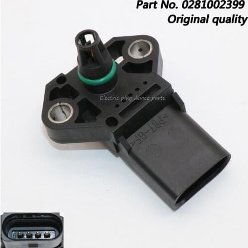 OEM 0281002399 Intake Manifold Pressure Sensor MAP Sensor for VW Volkswagen Beetle Golf Jetta Audi 038906051B 0261230266