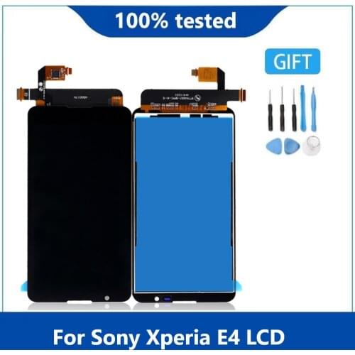 5.0" DisplayFor Sony Xperia E4 LCD Display E2104 E2105 E2114 E2115 LCD Touch Screen Digitizer Assembly Replacement Quality AAA