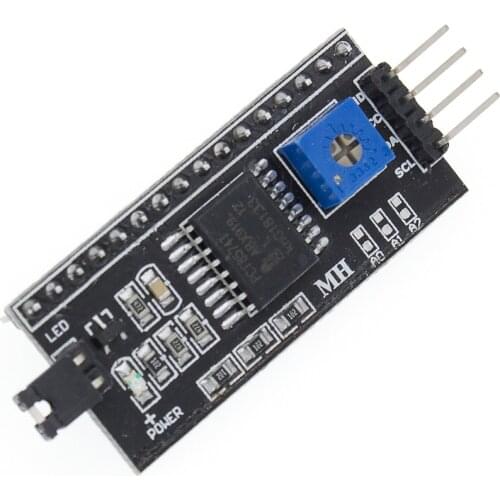 Best Price! Free Shipping 100pcs/lot IIC I2C TWI SPI Serial Interface Board Module Port For 1602 2004 LCD Display wholesale