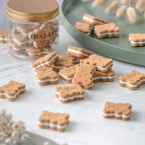 Biscuit model simulation cartoon toy fake cake dessert table cute children shooting props decorative ornaments