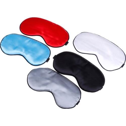Natural Sleeping Eye Mask Eyeshade Cover Shade Eye Patch Women Men Soft Travel Eyepatch Sleep Mask 1PC