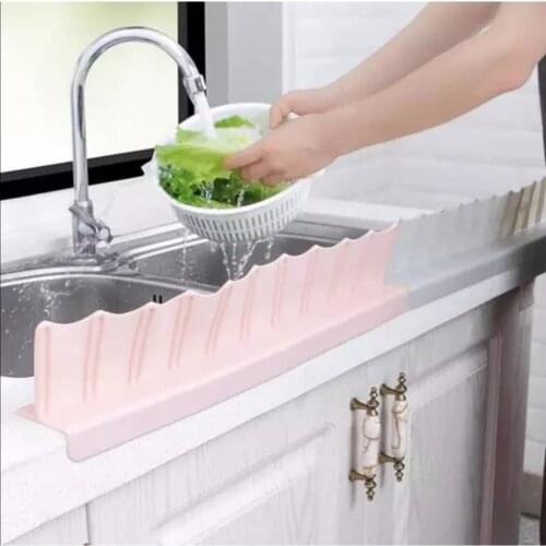 New Portable Basin Sink Water Splash Guard Bathroom Splashproof Baffle Board Kitchen Sink Water Splatter Screens Kitchen Tools