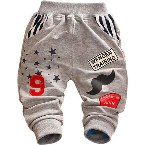 2016 New Spring&Autumn High quality cotton 1 piece baby pants 0-3 years baby boy pants
