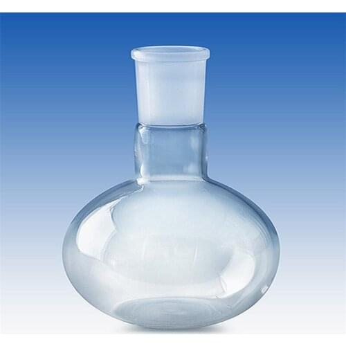 Quartz flask Volume=500ml/Round bottomed flask of quartz glass/Volumetric flask/Laboratory ware