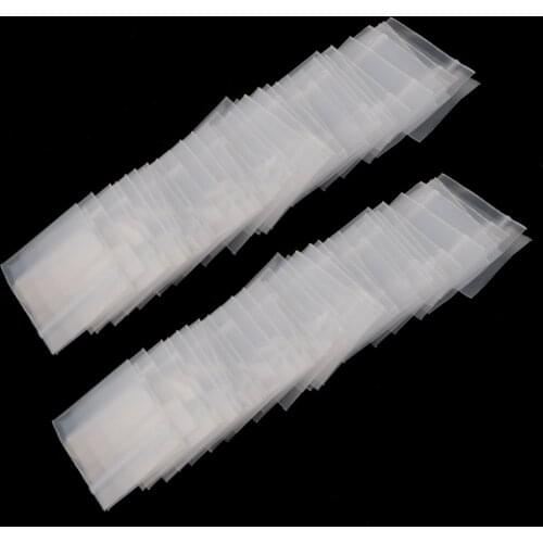 RESEALABLE CLEAR BAGS 100pcs 1.2''x1.6''+100pcs 1.2'' x1.8