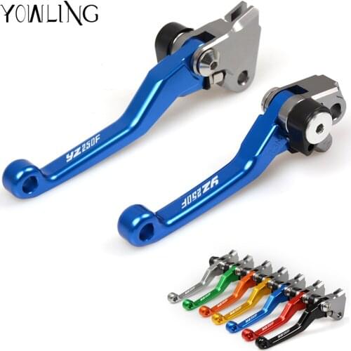 Motocross Dirt Bike Brake Clutch Lever For YAMAHA YZ250F 2001 2002 2003 2004 2005 2006 CNC Pivot Pit Bike Brake Clutch Handle