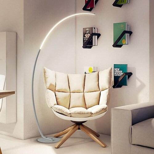 Modern led iron floor reading light staande lamp lamp stand tripot