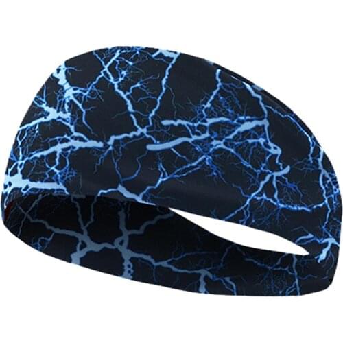 Sport Sweat Headband Sweatband Yoga Hair Bands Running Cycling Dance Fitness Head Anti Sweat Bands Sports Safety Bands For Men