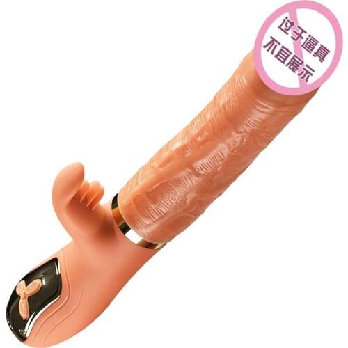 Telescopic Swell Big Dildo Vibrator Dildos Vibrators for Women Vibrating Realistic Dildo Penis Suction Cup Sex Toys for Woman