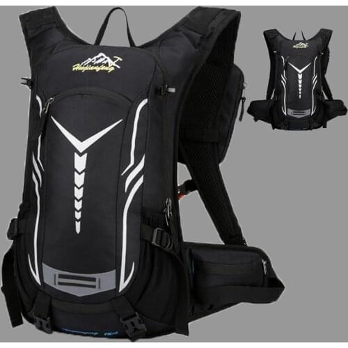 18L Waterproof Bicycle Bag MTB Cycling Backpack with Rain Cover Breathable Climb Hiking Camping Bike Hydration Mobile phone bag