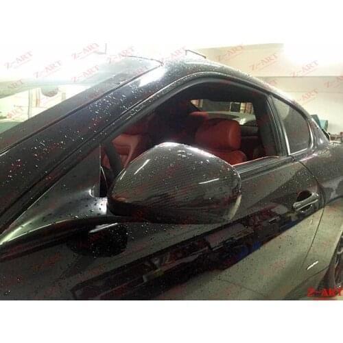 Z-ART carbon fiber mirror cover for Maserati GT GC Carbon fiber mirror cover trim for Maserati Gran Turismo 2008-2019