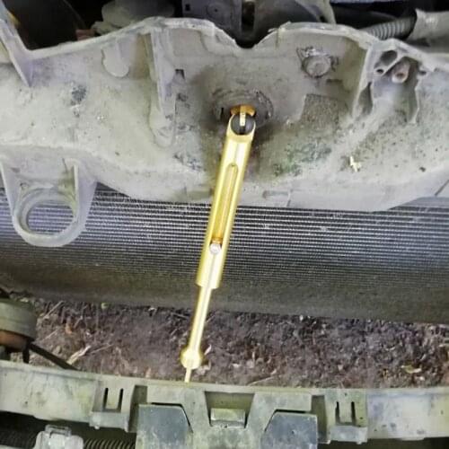 Alloy Release Tie Rod Front Grille Cover Hood Lock Latch for ford focus Mk2 C-Ma W91F