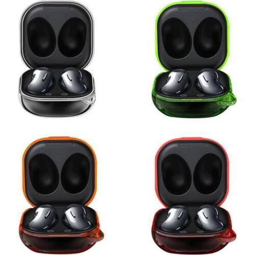 Protective Case Anti-scratch Shockproof PC Ultra Thin Earphone Storage Shell for Samsung Galaxy Buds Live/Pro