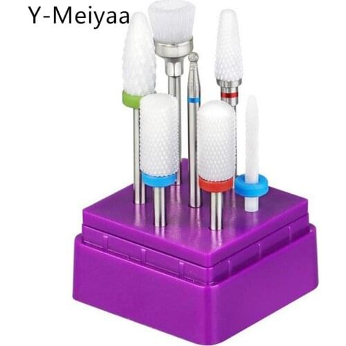 1PC Nail Drill Bits For Electric Drill Manicure Machine Milling Cutter For Manicure Set Pedicure Mill Cutters Corn Corundum 20