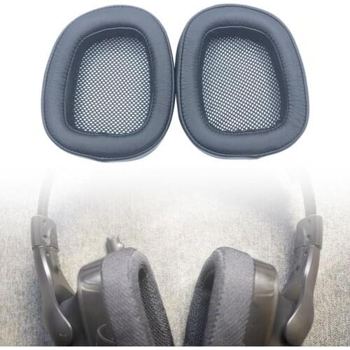 Pu Faux Leather Earpad Foam Ear Pads Cushions for Logitech G433/G233/G-pro/G533/G231/G331 Headphone Sleeves