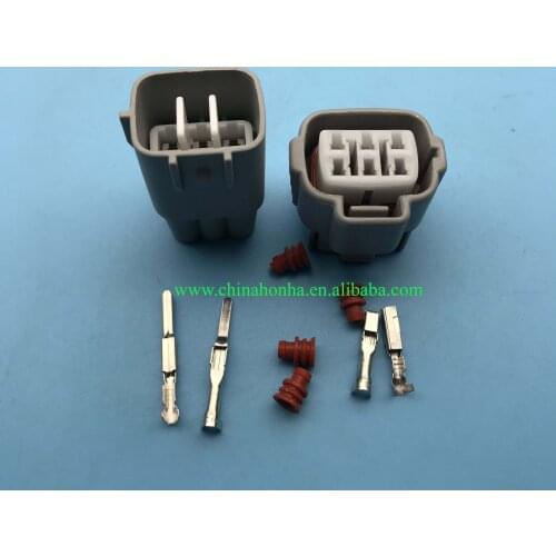 Automotive headlight assembly headlight plug 6-pin male female sensor connector 6188-0175 6189-0323