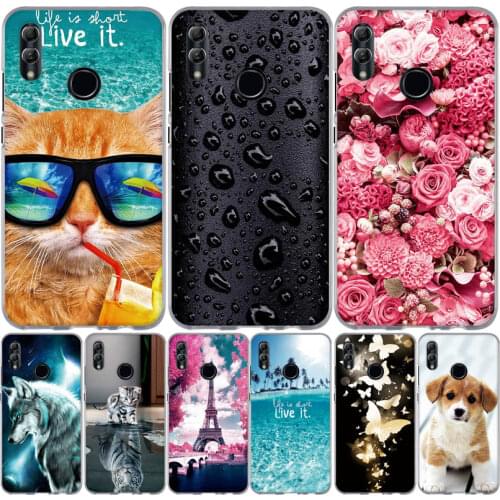 Case for Huawei P Smart 2019 POT-LX3 POT-LX1 Case Soft Silicone TPU 3d Cute Back Cover for Funda Huawei Honor 10 Lite Case Coque
