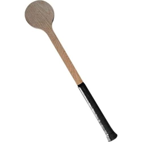 Wooden Spoon Tennis Racket Tennis Beginner Starter Trainer Training Tool Tennis Practice Wood Bat Racket Long 55cm