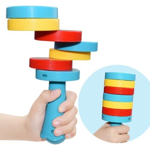 Children Building Blocks Plastic Brick Block Balance Game Decompression Toy Kids Hand-eye Coordination Ability Trainning Toys