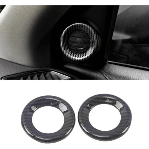 For Honda CRV CR-V 2020 2021 Front Door A-pillar Tweeter Speaker Frame Decoration Modified Audio Rear Car Door Speakers Cover