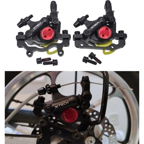 ZOOM MTB Road Bike Hydraulic Disc Brake Calipers Aluminum Alloy Bicycle Front/rear Mechanical Disc Brakes Cycling Double Brake