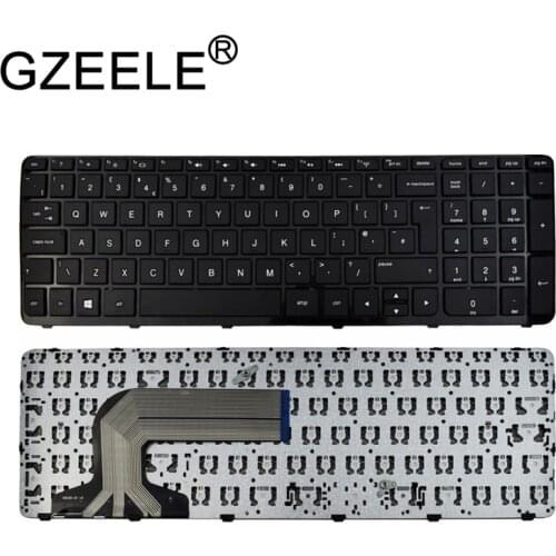 GZEELE New for HP Pavilion 15-d 15-d000 15-d100 15z-d000 15-R 15-R111NA N278SA N090SA N221SA 15-G093SA UK laptop Keyboard QWERTY