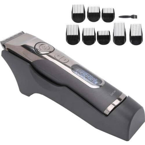 New Tondeuse Cheveux Professionnelle Mens Hair Clippers Rechargeable Hair Cutting Kit for Home Barber US Plug 100-240V