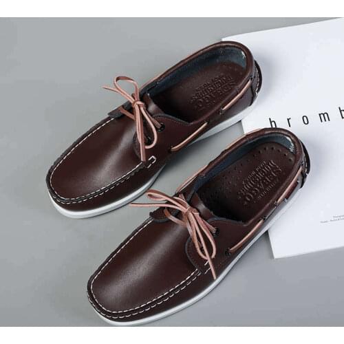 High Quality Men Running Shoes Comfort Breathable Loafers Shoes Mens Lightweight Sport Adult Footwear Boat Shoes Man Sneakers R2