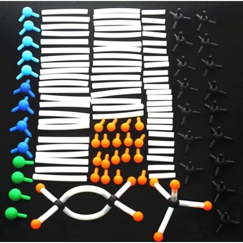 96pcs Molecular Model Set, General Organic Chemistry for School Laboratory Teaching Model,diameter 9mm molecular models