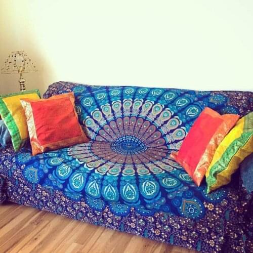 Wall Decoration Bohemian Tapestry Blanket Sofa backdrop beach towel picnic mat sofa sets sofa cover bedclothes daybed cover