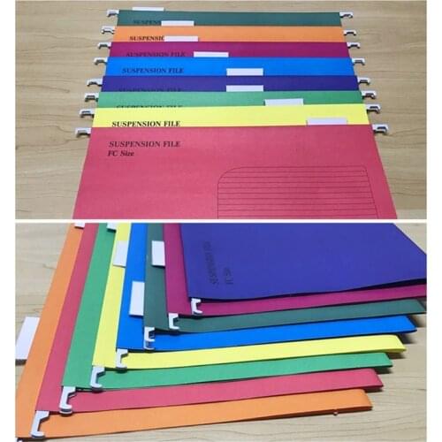 2021 New 25 Pcs Portable Suspension File Folder Hanging File Holder Documents Organizer