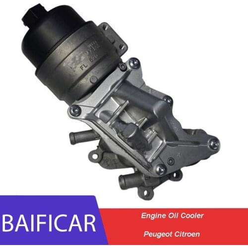 Baificar Brand New Genuine Engine Oil Cooler Filter Housing V864375080 1103S5 For Peugeot Citroen