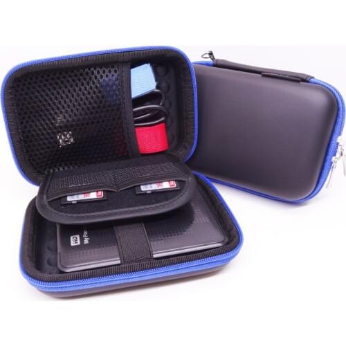 GUANHE Carrying Case For Portable External Hard Drive bag For Seagate Expansion Backup Plus Slim,WD My Passport Ultra Toshiba