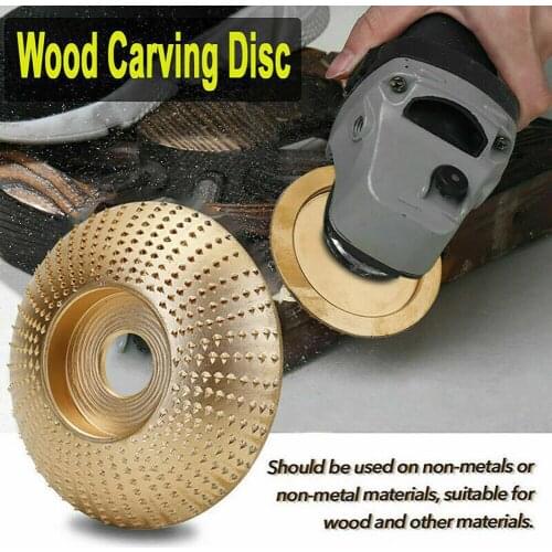 Angle Grinder Polishing Disc Curved Plane Inclined Labor-saving High Carbon Steel Professional Carving Wheel Abrasive for Wood