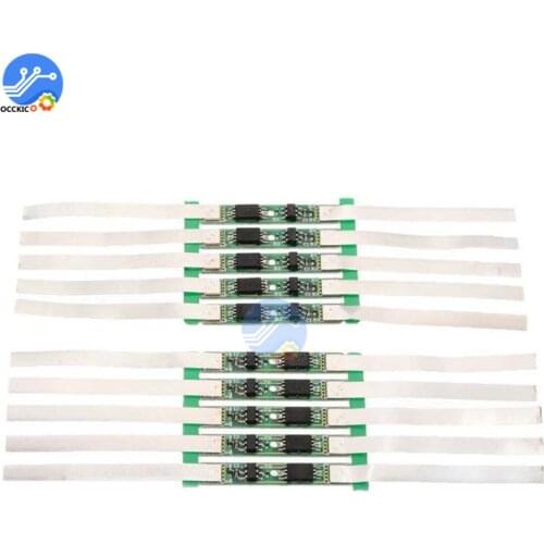 BMS 1S 3.7V 2A/3A/4.5A/6A/7.5A/9A 18650 Li-ion Lithium Battery Charging Protection Board 1/2/3/4/5/6 Mos Lipo Power Bank Cell