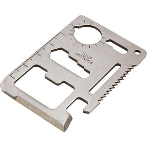11 In 1 Multifunction Credit Card Beer Bottle Opener Stainless Steel Credit Card Shaped Bottle Opener Kitchen Tool Accessory
