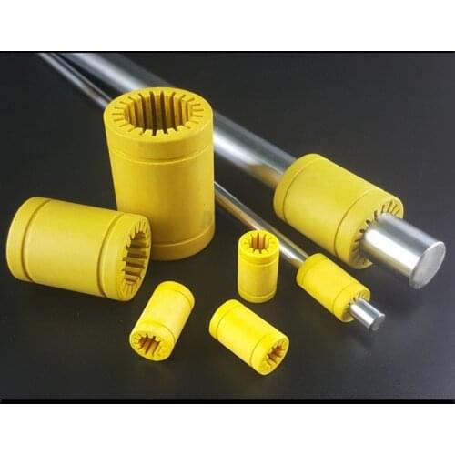 3d Printer Solid Polymer Lm12uu Bearing - 12mm Shaft Lm12-s Solid Plastic Bearing, 12 Mm Id 12*21*30