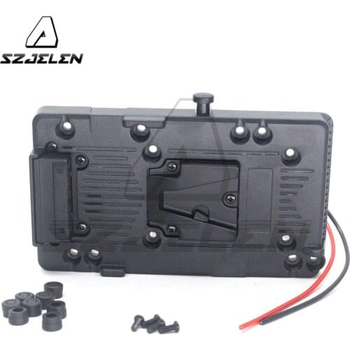 Andoer Back Pack Plate Adapter with D-tap Output for Sony V-Mount V-Lock Battery External for DSLR Camera Camcorder Video Light