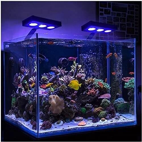 Aquarium Lights – Aquarium LED Light 30W Saltwater Lighting with Touch Control and 3W/5W LED Chips for Coral Reef Nano Fish Tank