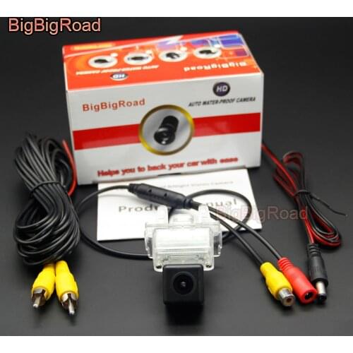 BigBigRoad For Mercedes Benz E Class W212 C207 W213 2009~2016 Car Back up Parking Camera / Rear View Camera / HD CCD