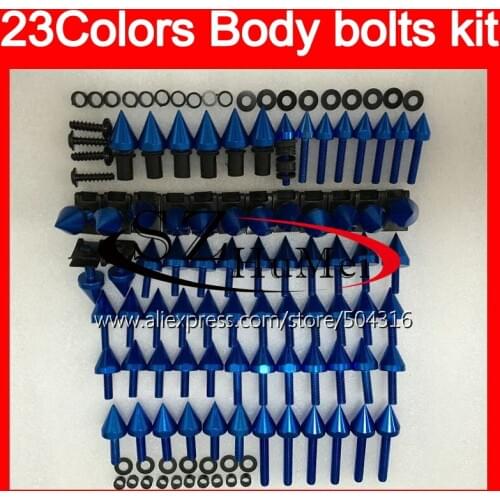 Fairing bolts full screw kit For HONDA CBR400RR NC29 CBR400 RR CBR 400RR 90 91 92 93 94 1990 91 1994 Windscreen bolt screws Nuts