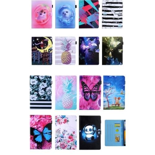 Paint Tablet Case Cover For Samsung Galaxy Tab A 8 2019 For Tab A 8.0 2019 SM-T290 SM-T295 Smart Cover Etui with Stylus Pen Gift