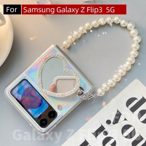 For Samsung Galaxy Z flip 3 case,Z flip3 case cute,z flip 3 case strap, Z flip3 case for girl