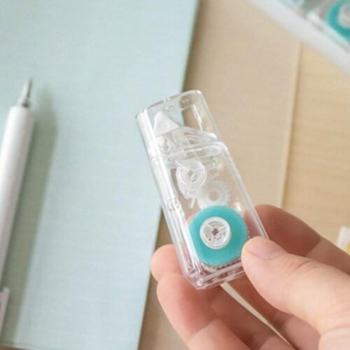 6pcs/pack Double Sided Adhesive Dots Stick Roller, Tape Glue Permanent Applicator, Adhesive Dispenser N6B4