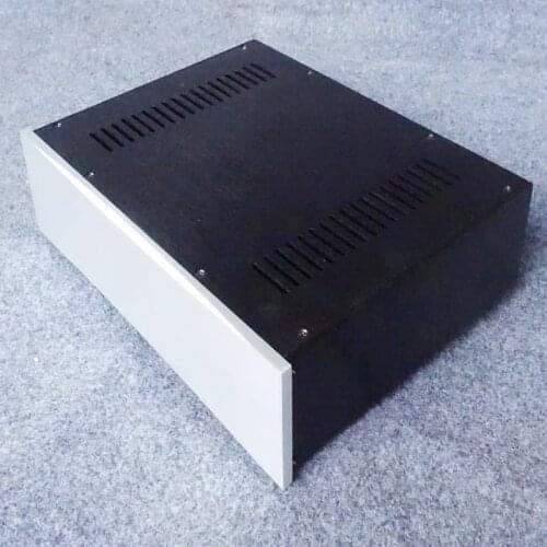 KYYSLB326*82*248MM Amplifier Chassis Housing Shell DIY Box Enclosure All-aluminum Amplifier Case 3208 Front-end DAC Amp Chassis