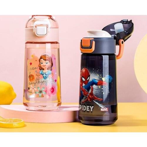 Disney girls Sophia Cartoon cups boys Spiderman Sport Bottles Princess School cup